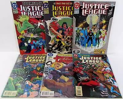 Buy Justice League America Lot Of 6 #69,71,72,101,103,108 DC (1992) 1st Print Comics • 18.97£