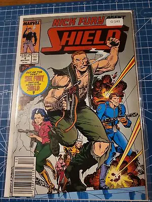 Buy Nick Fury, Agent Of S.h.i.e.l.d. #4 Vol. 3 8.0+ Marvel Comic Book G-143 • 2.76£