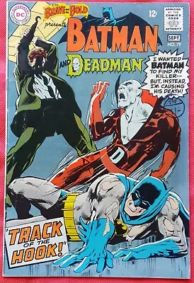 Buy Brave And The Bold 79 DC Silver Age 1968 Rare Deadman App 1st Neal Adams Batman  • 68.99£