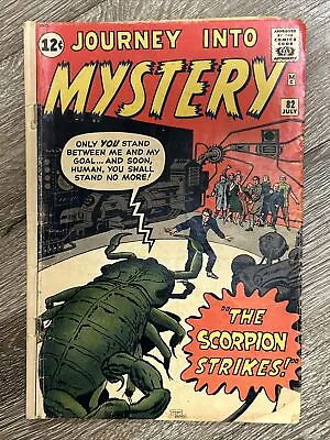 Buy Journey Into Mystery #82 Jack Kirby/Dick Ayers Cover! Marvel 1962 See Pics 🐶 • 59.27£