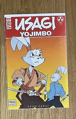 Buy Usagi Yojimbo #20 KEY! 1st Yukichi Yamamoto! (2021 IDW) 2nd Print Comic Book • 11.95£