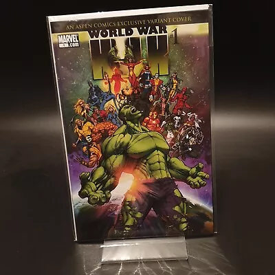 Buy World War Hulk #1 Michael Turner Aspen Comics Variant. Rare • 200£
