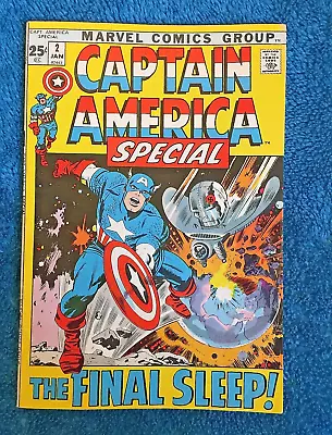 Buy Free P & P; Captain America Special #2, Jan 1972: The Saga Of The Sleeper! • 14.99£