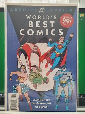 Buy DC Archive Sampler World's Best Comics Classic Golden Age Replica (2003) • 1.19£