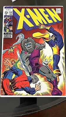 Buy Marvel Uncanny X-men #53 Beast Origin 1st Barry Windsor Smith Cover • 94.65£