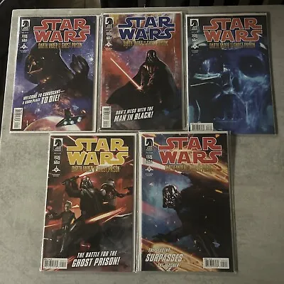 Buy Dark Horse Comics Star Wars Darth Vader And The Ghost Prison #1-5 1,2,3,4,5 Set • 30£