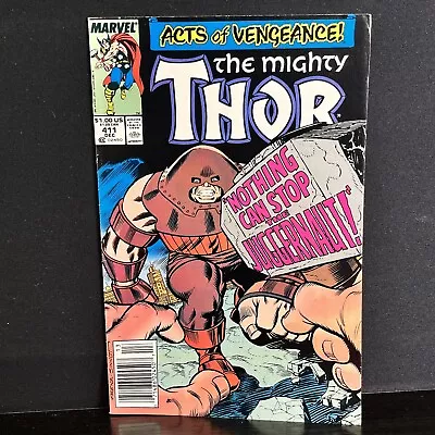 Buy Thor # 411 - 1st New Warriors Cameo  Very Good Condition • 20.08£