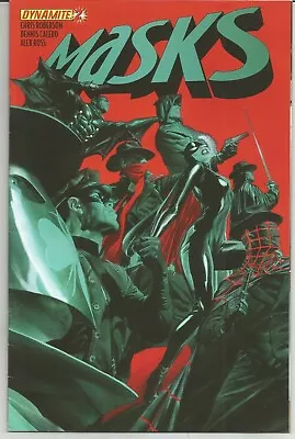 Buy MASKS - Vol 1 #2 (2012) Variant Cover 'A' By ALEX ROSS ~ SHADOW / GREEN HORNET • 6.50£