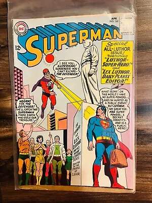 Buy Superman 168 DC Silver Age Comic Book 1964 Very FINE 6.0 • 31.62£