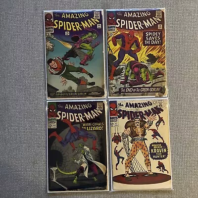 Buy Amazing Spiderman # 39 & # 40 Lot Norman Osborn Revealed 1st Romita Art #44 # 47 • 297.33£