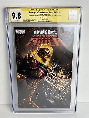 Buy Revenge Of The Cosmic Ghost Rider #1 CGC 9.8 Signed Clayton Crain & Donny Cates • 158.32£