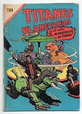 Buy TITANES PLANETARIOS #254 Las Placas Misteriosas, Novaro Comic 1967 • 5.52£