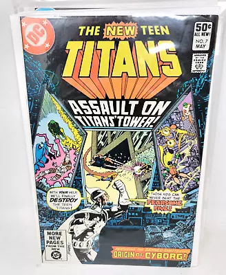 Buy NEW TEEN TITANS #7 Origin Of Cyborg (Victor Stone).  *1981* 7.0 • 10.32£