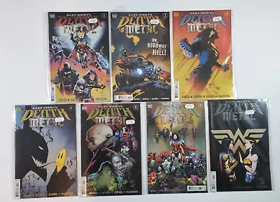 Buy Dark Nights Death Metal DC Comics Issues 1 2 3 4 5 6 7 Complete Set Snyder • 25£