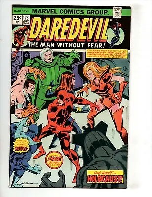 Buy Daredevil #123  Vf+ 8.5   Holocaust In The Halls Of Hydra  • 21.70£