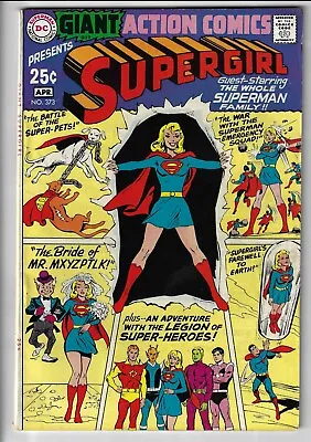 Buy Action Comics #373 (1969) Curt Swan Cover Supergirl Giant Issue • 23.74£