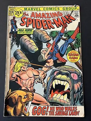 Buy The Amazing Spider-Man #103 Marvel Comics Bronze Age 1971 VG • 15.77£