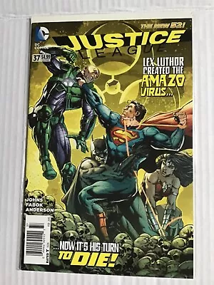 Buy Justice League # 37 Newsstand Variant Edition Dc Comics New 52  • 14.95£