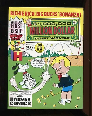 Buy Million Dollar Digest #1 - Richie Rich & Little Dot - Higher Grade Unread - 1986 • 8.67£