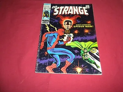 Buy BX5 Doctor Strange #179 Marvel 1969 Comic 4.5 Silver Age SPIDER-MAN! SEE STORE! • 20.62£