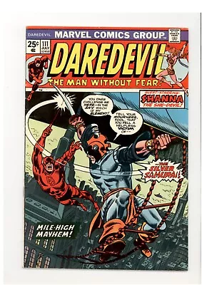 Buy Daredevil 111 F Fine Shanna The She-Devil Appearance Silver Samurai 1st App 1974 • 31.60£