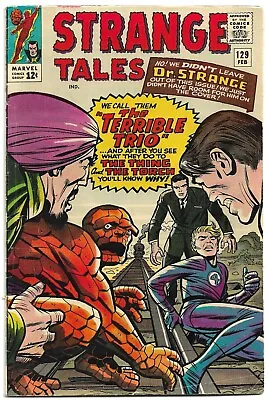 Buy Strange Tales #129 (1965) * 1st Appearance Of Tiboro * Kirby/ Lee * Very Good 🔑 • 39.29£