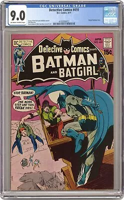 Buy Detective Comics #410 CGC 9.0 1971 4150500012 • 108.08£