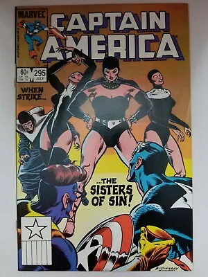 Buy Captain America #295 (Marvel Comics, 1984) Sisters Of Sin • 3.19£
