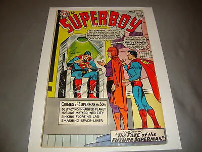 Buy Superboy #120 (Apr 1965) Silver Age DC Comic Book VG+ Condition • 8£