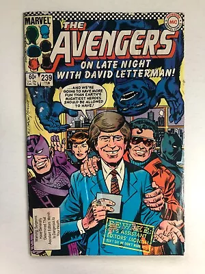 Buy The Avengers: On The Late Night With David Letterman! #239 - Roger Stern - 1984 • 2£