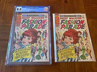 Buy Patsy Walker’s Fashion Parade #1 CGC 8.0 (Classic 1966 Cover!!) + Extra • 158.13£