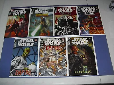 Buy Lot 7 Star Wars Hasbro Variant Comic Pack 1 5 22 24 37 39 82 NM! Dark Horse 3855 • 31.71£