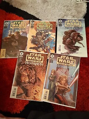 Buy Dark Horse Comics Star Wars Tales Of The Jedi Redemption 1,2,3,4,5 • 25£