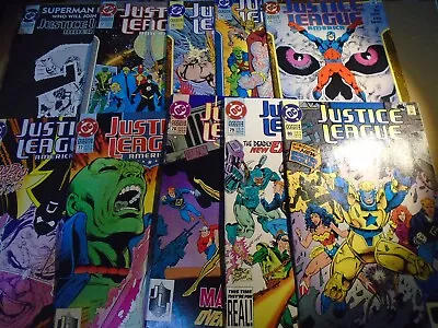 Buy JUSTICE LEAGUE AMERICA #71-80 Lot Of 10 DC 1993 1994 VF/NM • 14.95£