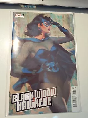 Buy US MARVEL Black Widow And Hawkeye #1 C COVER BY Stanley Artgerm Lau • 6.87£