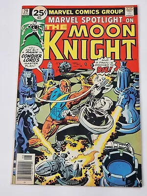 Buy Marvel Spotlight 29 NEWSSTAND 2nd Solo Moon Knight Story Bronze Age 1976 • 47.43£