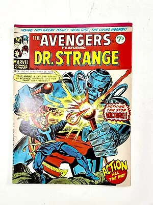 Buy Vintage Marvel Comic - The Avengers - Dr. Strange  - Sep. 1974  No. 54 • 3.99£
