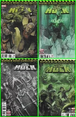 Buy °TOTALLY AWESOME HULK #19 To 22 1st APP Of WEAPON H (CLAYTON SUNG)° US Marvel • 51.58£