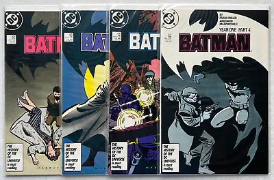 Buy Batman #404 #405 #406 #407 - Frank Miller / David Mazzechelli - DC Comics • 80£