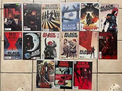 Buy Black Widow #1-12 Complete Series Mark Waid Chris Samnee Marvel 2016 + #6 & 15 • 23.90£