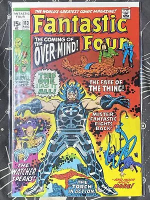 Buy Free P&P; Fantastic Four #113, Aug 1971:  Coming Of The Over-Mind!   (KG) • 4£