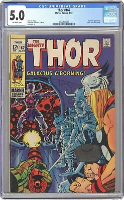 Buy Thor #162 CGC 5.0 1969 4055850020 • 83.01£