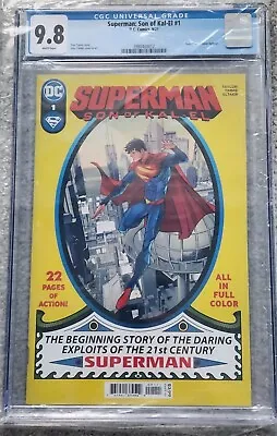 Buy CGC 9.8 Superman: Son Of Kal-El #1 • 75.68£