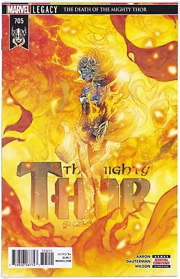 Buy Mighty Thor (2016) #705 NM 9.4 Death Of Jane Foster • 4.79£