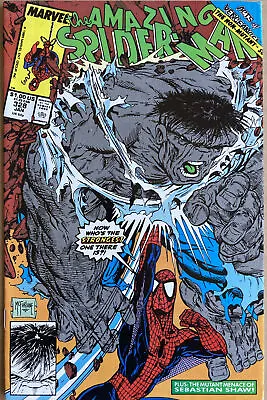 Buy The Amazing Spider-man #328 January 1990 Last Todd Mcfarlane Art Grey Hulk 🔥🔑 • 18.99£
