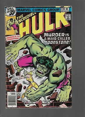 Buy Incredible Hulk #228 1st Appearance Moonstone Thunderbolts MARVEL COMICS  • 20.10£
