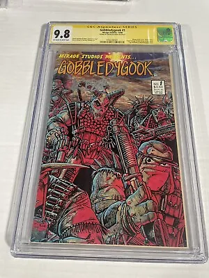 Buy Gobbledygook #1 CGC SS 9.8 1986 Signed By Kevin Eastman Early TMNT Laird Mirage! • 591.27£
