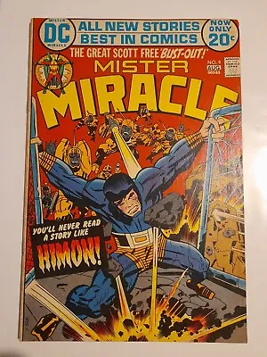 Buy Mister Miracle #9 Aug 1972 VGC 4.0 1st Appearance Of Himon • 6.99£