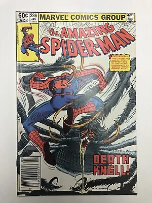 Buy Amazing Spider-Man #236 VF- NEWSSTAND KEY!! DEATH OF TARARULA 1983 Marvel Comics • 11.90£