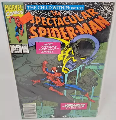 Buy Spectacular Spider-man #178 Kafka (queen Goblin) 1st App *1991* Newsstand 6.0 • 6.83£